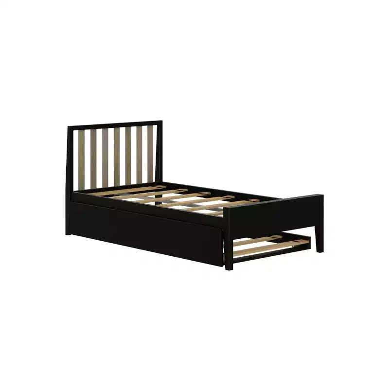 Letto a una piazza e mezza scandinavo Max & Lily con letto estraibile a una piazza e mezza