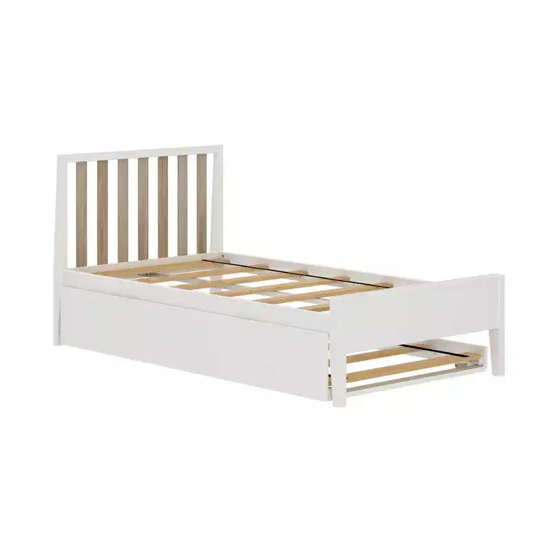 Letto a una piazza e mezza scandinavo Max & Lily con letto estraibile a una piazza e mezza