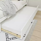 Letto a una piazza e mezza scandinavo Max & Lily con letto estraibile a una piazza e mezza