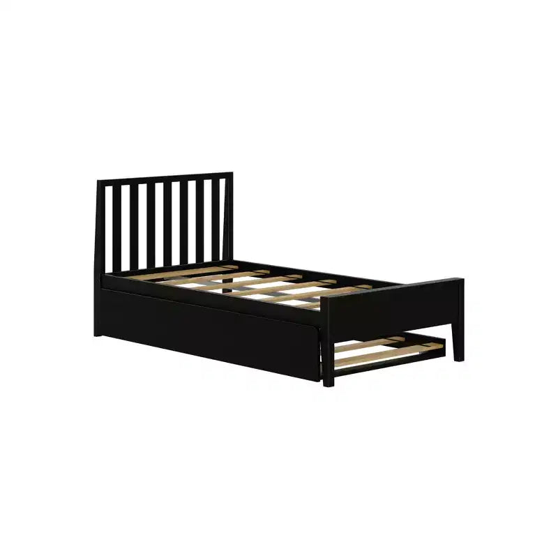 Letto a una piazza e mezza scandinavo Max & Lily con letto estraibile a una piazza e mezza