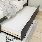 Letto a una piazza e mezza scandinavo Max & Lily con letto estraibile a una piazza e mezza