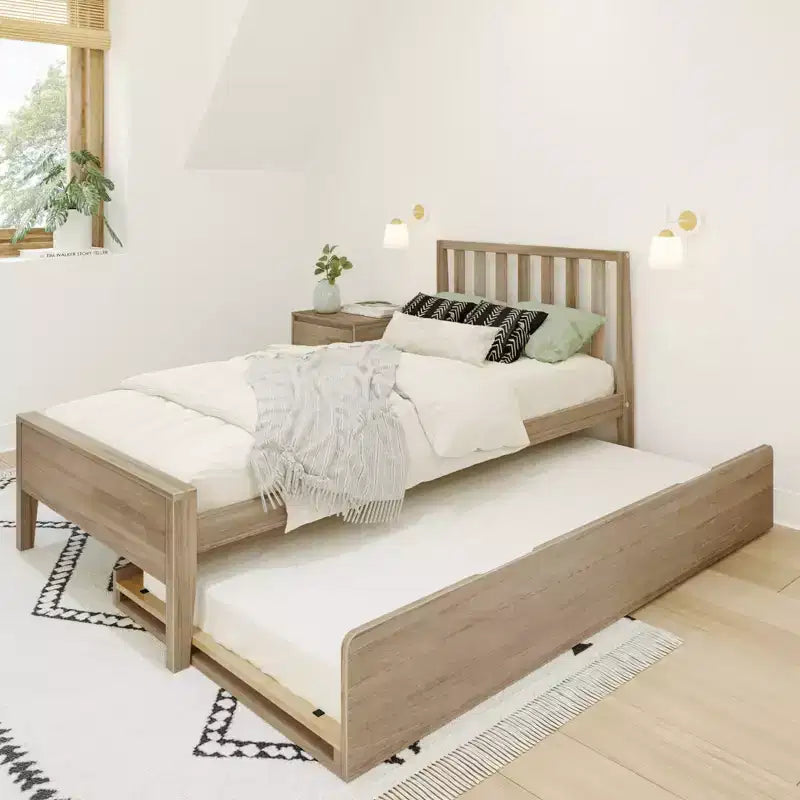 Letto a una piazza e mezza scandinavo Max & Lily con letto estraibile a una piazza e mezza
