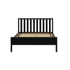 Max & Lily Struttura letto scandinava a una piazza e mezza, piattaforma letto in legno massello con testiera per bambini