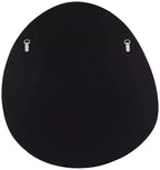 Possini Euro Design Brando Specchio da Parete Decorativo Rotondo Moderno Argento Senza Cornice 37 3/4 Pollici Ampio Camera da Letto Soggiorno Casa Ufficio