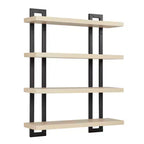 Mensola a Muro Flottante a 4 Livelli 36 x 28.4 - Danya B.