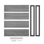 Mensola a Muro Flottante a 4 Livelli 36 x 28.4 - Danya B.
