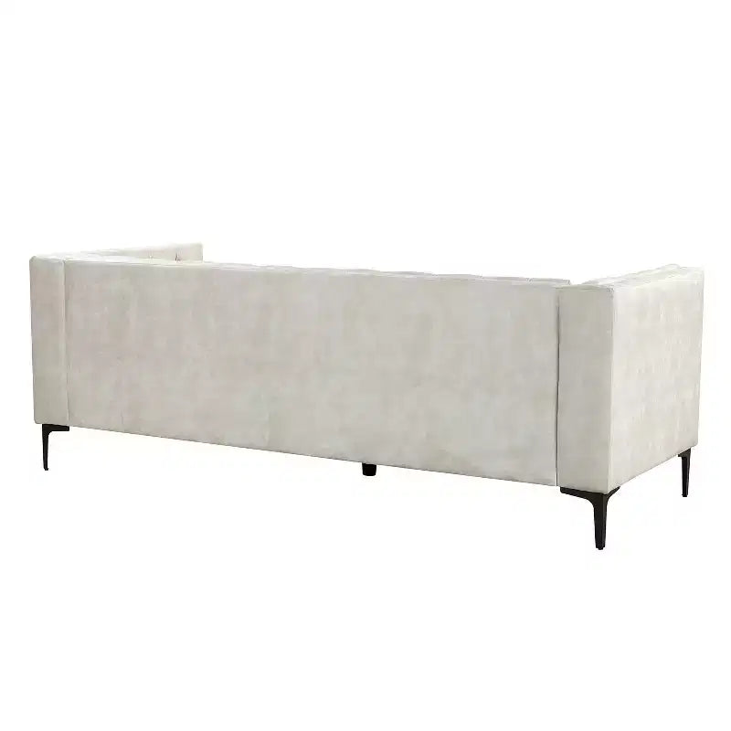 Divano contemporaneo Wales 84 con schienale trapuntato | ART OF LIVING DESIGNS