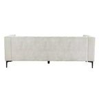 Divano contemporaneo Wales 84 con schienale trapuntato | ART OF LIVING DESIGNS