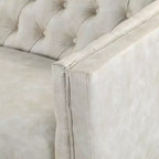 Divano contemporaneo Wales 84 con schienale trapuntato | ART OF LIVING DESIGNS
