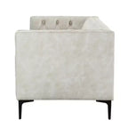 Divano contemporaneo Wales 84 con schienale trapuntato | ART OF LIVING DESIGNS