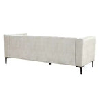 Divano contemporaneo Wales 84 con schienale trapuntato | ART OF LIVING DESIGNS