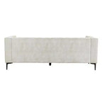 Divano contemporaneo Wales 84 con schienale trapuntato | ART OF LIVING DESIGNS