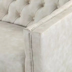 Divano contemporaneo Wales 84 con schienale trapuntato | ART OF LIVING DESIGNS