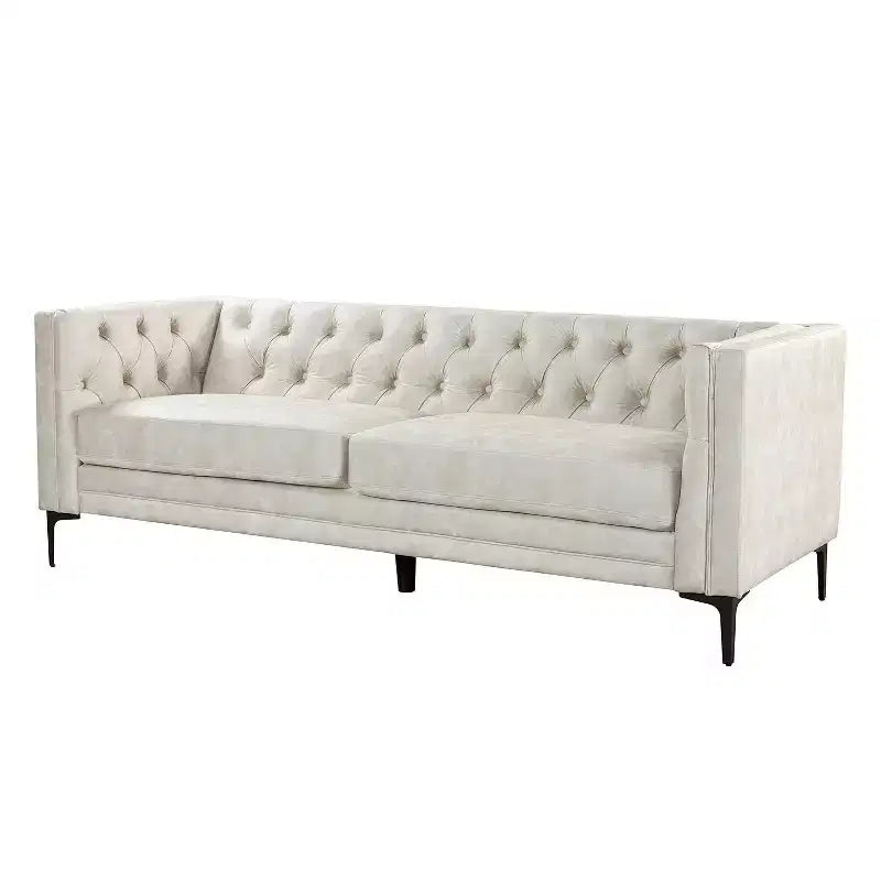 Wales 84 Contemporary Sofa with Tufted Back| ART OF LIVING DESIGNS