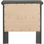 Comodino Primo a 2 cassetti Passion Furniture (61 cm A x 48 cm L x 39 cm P)