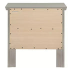 Comodino Primo a 2 cassetti Passion Furniture (61 cm A x 48 cm L x 39 cm P)