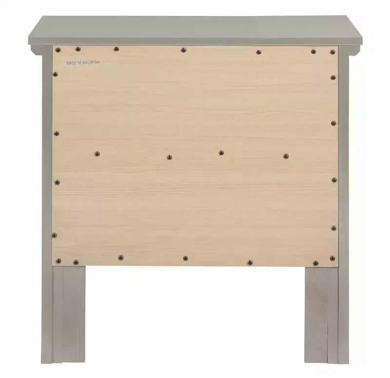Comodino Primo a 2 cassetti Passion Furniture (61 cm A x 48 cm L x 39 cm P)