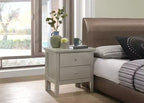 Comodino Primo a 2 cassetti Passion Furniture (61 cm A x 48 cm L x 39 cm P)