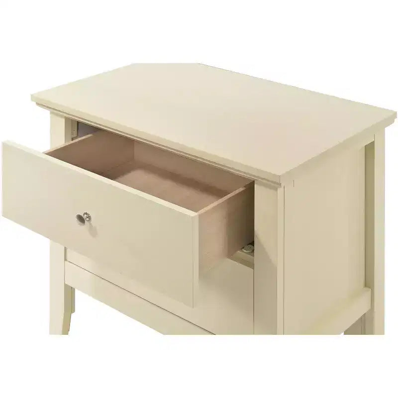 Comodino Primo a 2 cassetti Passion Furniture (61 cm A x 48 cm L x 39 cm P)