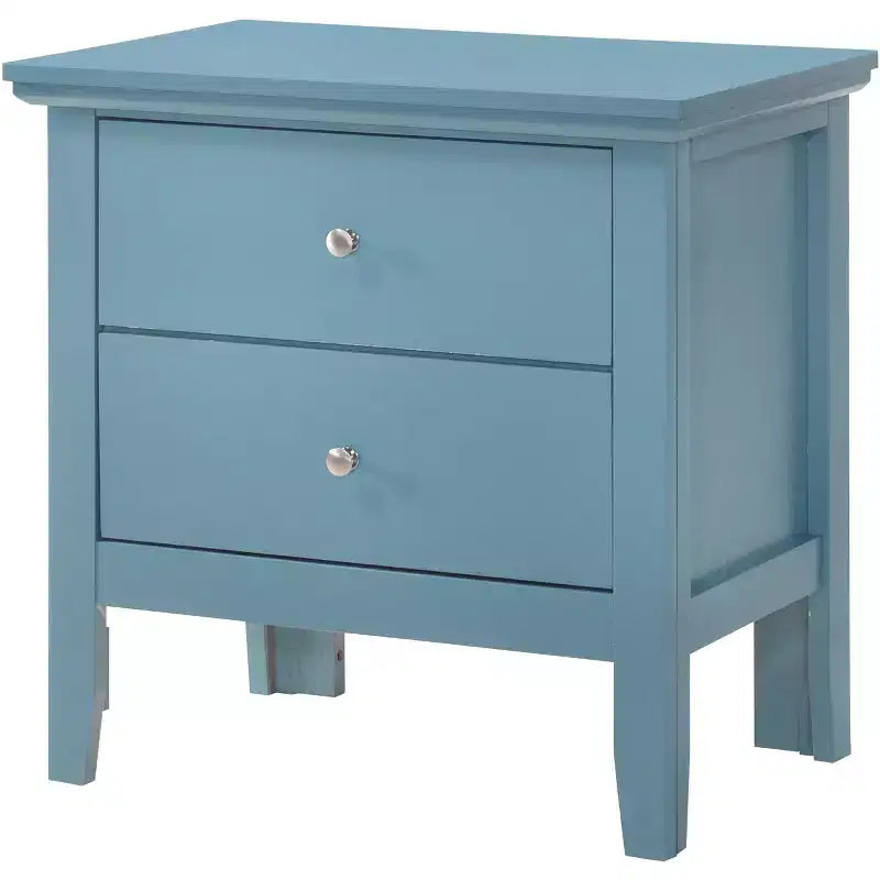 Comodino Primo a 2 cassetti Passion Furniture (61 cm A x 48 cm L x 39 cm P)