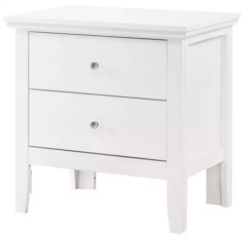 Comodino Primo a 2 cassetti Passion Furniture (61 cm A x 48 cm L x 39 cm P)