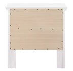 Comodino Primo a 2 cassetti Passion Furniture (61 cm A x 48 cm L x 39 cm P)