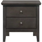 Comodino Primo a 2 cassetti Passion Furniture (61 cm A x 48 cm L x 39 cm P)