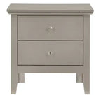 Comodino Primo a 2 cassetti Passion Furniture (61 cm A x 48 cm L x 39 cm P)