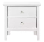 Comodino Primo a 2 cassetti Passion Furniture (61 cm A x 48 cm L x 39 cm P)