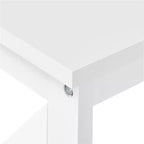 Yaheetech Tavolo Consolle da Ingresso in Legno a 3 Ripiani con Presa Elettrica