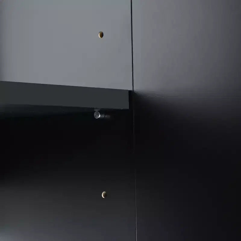 Madia moderna, Credenza con maniglie e gambe in metallo-ModernLuxe