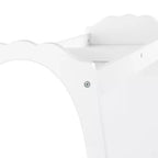 Guidecraft Kids' Dress Up Storage - Bianco: Armadio per Travestimenti, Guardaroba per Costumi e Organizzatore di Vestiti con Specchio e Appendiabiti