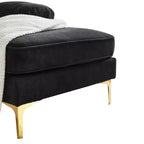 Divani componibili imbottiti in velluto moderni 83 - ModernLuxe