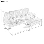 Divani componibili imbottiti in velluto moderni 83 - ModernLuxe
