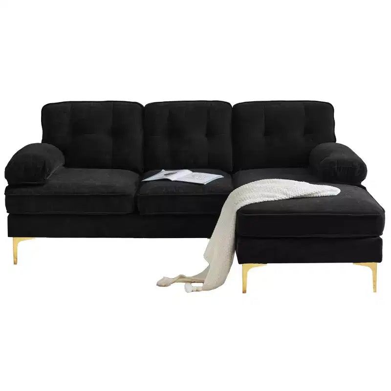 Divani componibili imbottiti in velluto moderni 83 - ModernLuxe