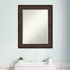 Specchio da parete Amanti Art Ridge Petite Bevel per bagno