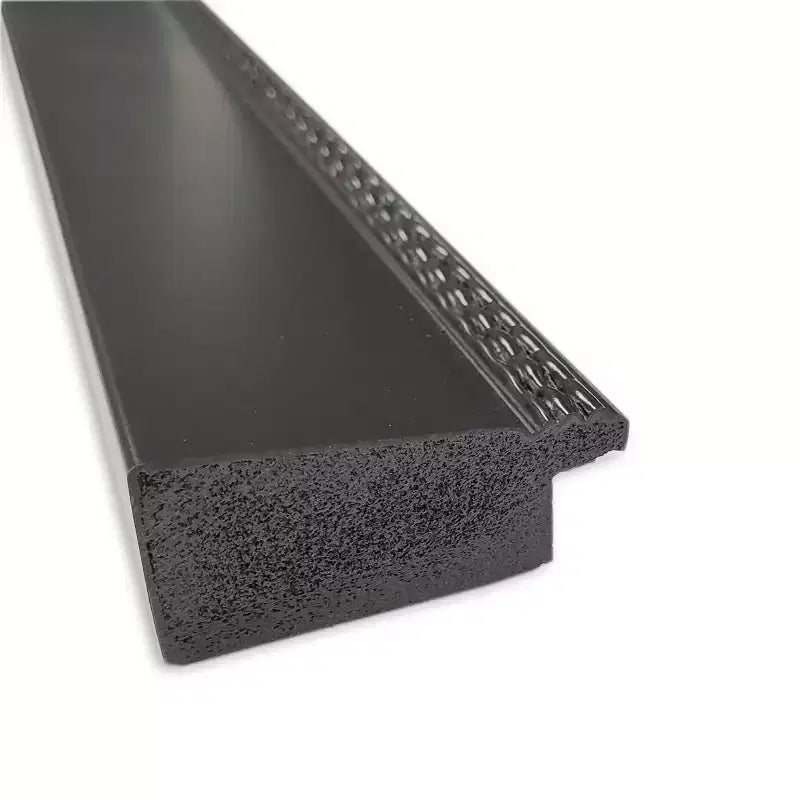 Specchio da parete per bagno Amanti Art Avon nero stretto piccolo smussato
