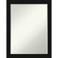 Specchio da parete per bagno Amanti Art Avon nero stretto piccolo smussato