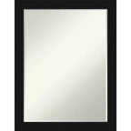 Specchio da parete per bagno Amanti Art Avon nero stretto piccolo smussato