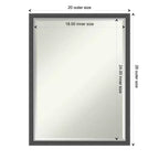 Specchio da parete per bagno Amanti Art Eva Petite Bevel