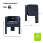 Sedia da Pranzo Moderna Elias con Design a Tre Gambe per Sale da Pranzo, Uffici, Salotti e Camere da Letto | ART OF LIVING DESIGNS