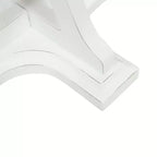 Tavolino rotondo in legno Kate and Laurel Linsley, diametro 16, marrone rustico
