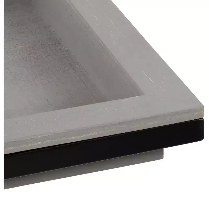 Tavolino a C in legno e metallo Kate and Laurel Lockridge