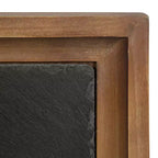 Tavolino da salotto rettangolare in metallo Kate e Laurel Mecabe, 50,2 x 34,3 x 59,1 cm, marrone rustico e nero