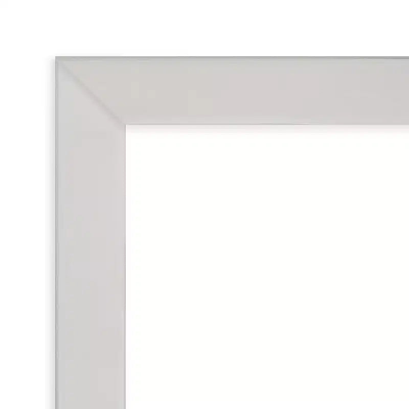 Specchio da parete per bagno Amanti Art Svelte Petite Bevel in legno
