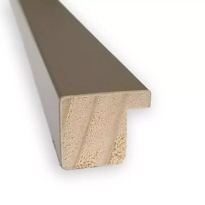 Specchio da parete per bagno Amanti Art Svelte Petite Bevel in legno