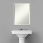 Specchio da parete per bagno Amanti Art Svelte Petite Bevel in legno