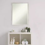 Specchio da parete per bagno Amanti Art Svelte Petite Bevel in legno