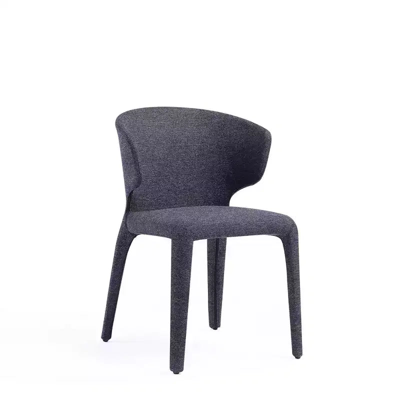 Set di 4 sedie da pranzo Conrad Modern in Tweed Intrecciato - Manhattan Comfort