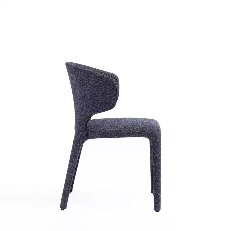 Set di 4 sedie da pranzo Conrad Modern in Tweed Intrecciato - Manhattan Comfort